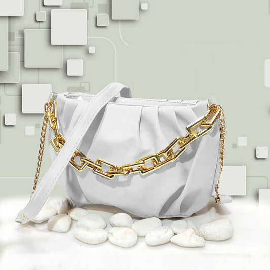 GOLD CHARM BAG